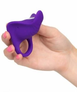 Silicone Remote Controlled Vibrating Orgasm Cock Ring By Cal Exotics Cock Rings