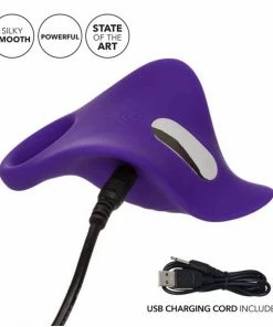 Silicone Remote Controlled Vibrating Orgasm Cock Ring By Cal Exotics Cock Rings