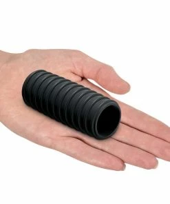 Sheaths & Sleeves Sir Richard's Control Open Tip Ribbed Silicone Erection Enhancer