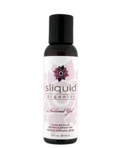 Sliquid Organics Gel Lube Water Based Natural Lubricant Water Based Lube
