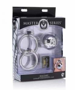 Master Series Solitary Extreme Confinement 2.5 Inch Stainless Steel Cock Cage Male Chastity And Cock Cages 9 Master Series Solitary Extreme Confinement 2.5 Inch Stainless Steel Cock Cage Male Chastity And Cock Cages