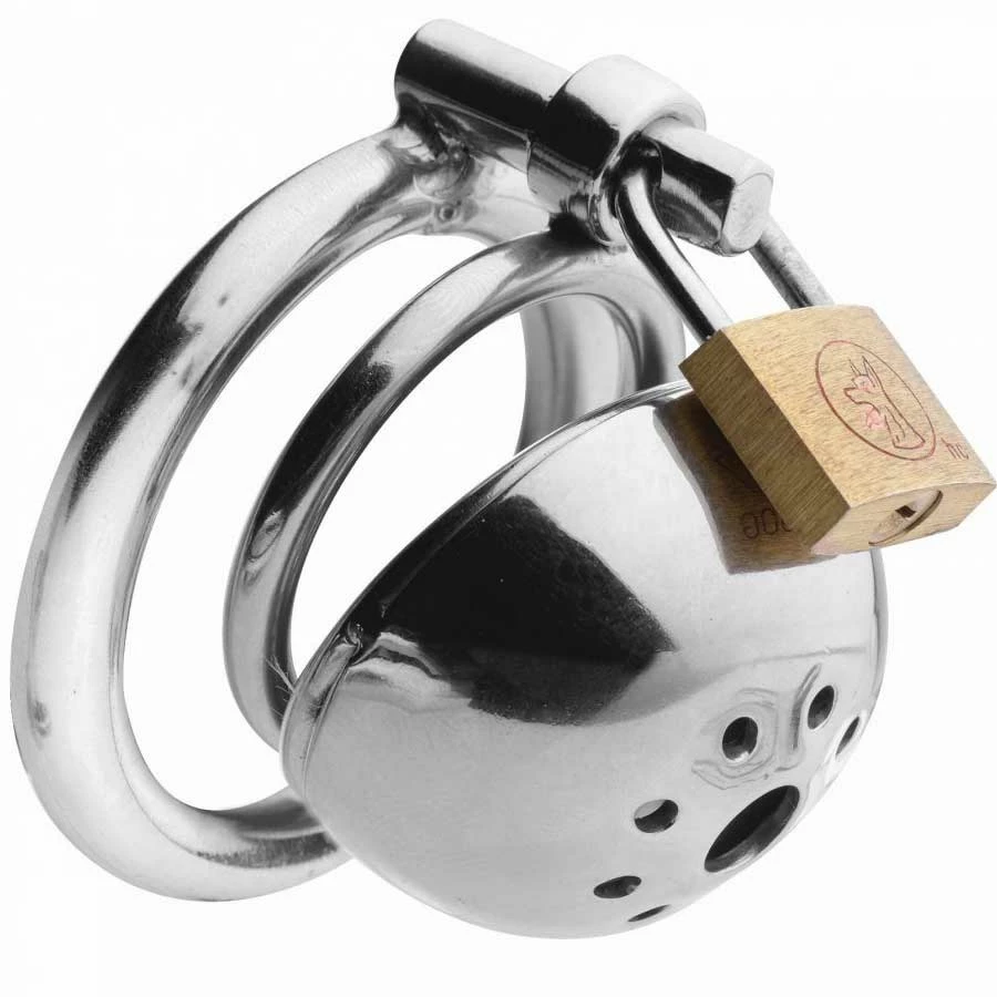 Master Series Solitary Extreme Confinement 2.5 Inch Stainless Steel Cock Cage Male Chastity And Cock Cages 3 Master Series Solitary Extreme Confinement 2.5 Inch Stainless Steel Cock Cage Male Chastity And Cock Cages