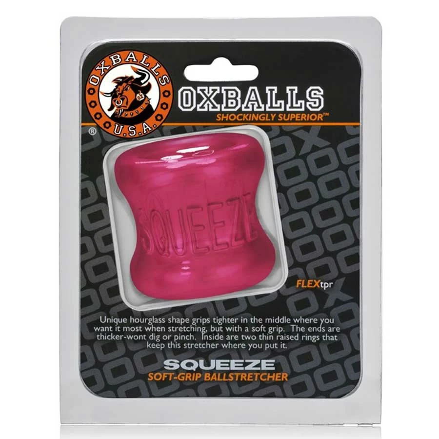 Squeeze Soft Grip Ball Stretcher By Oxballs Cock Rings 21 Squeeze Soft Grip Ball Stretcher By Oxballs Cock Rings