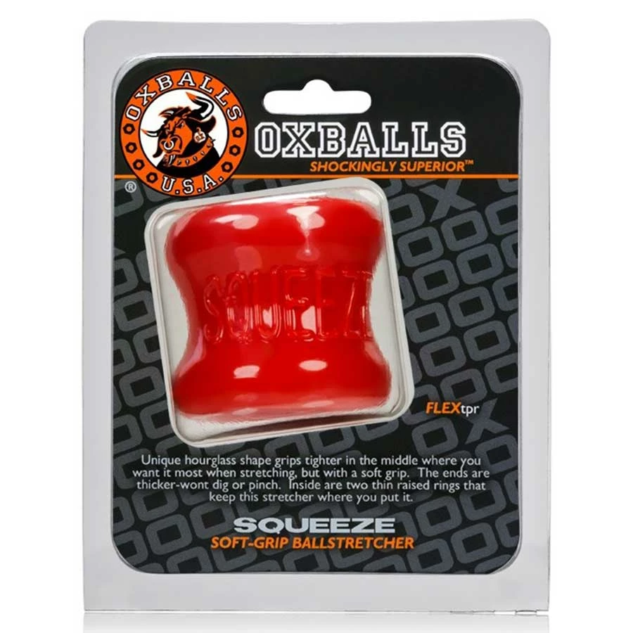 Squeeze Soft Grip Ball Stretcher By Oxballs Cock Rings 20 Squeeze Soft Grip Ball Stretcher By Oxballs Cock Rings