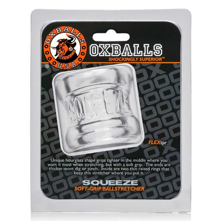 Squeeze Soft Grip Ball Stretcher By Oxballs Cock Rings 18 Squeeze Soft Grip Ball Stretcher By Oxballs Cock Rings