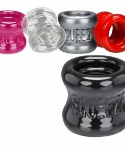 Squeeze Soft Grip Ball Stretcher By Oxballs Cock Rings