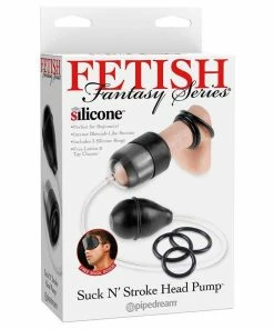 Suck N' Stroke Penis Head Glans Pump By Fetish Fantasy Series Penis Pumps