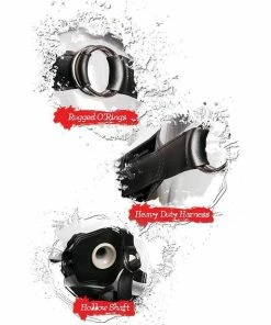 Pipedream Products Sheaths & Sleeves Tan Penis Extension Sleeve 10 Inch Extreme Hollow Strap On Sheath