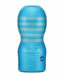 Tenga Cool Original Disposable Vacuum Cup Blue Male Masturbators & Strokers