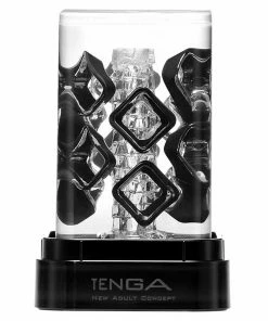 Male Masturbators & Strokers Tenga Crysta Block Floating Shape Stroker For Men