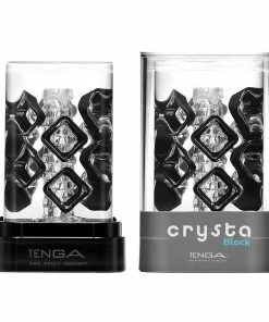 Male Masturbators & Strokers Tenga Crysta Block Floating Shape Stroker For Men