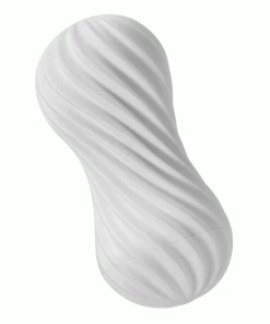 Tenga Flex | Spinning And Flexible Stroker Black/White Male Masturbators & Strokers
