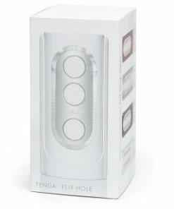 Male Masturbators & Strokers Tenga Flip Hole | Pressure Sensitive Male Masturbator Black/White