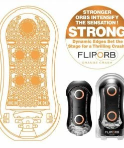 Tenga Flip Orb Strong Masturbator Series | Beaded Discreet Stroker