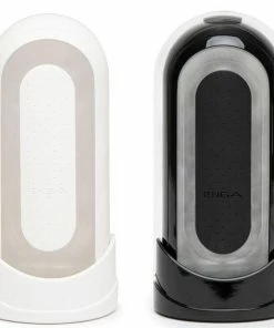 Tenga Flip Zero 0 | Reusable Realistic Male Masturbator Black/White