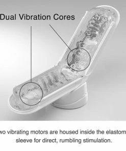 Male Masturbators & Strokers Tenga Flip Zero EV | Electronic Vibrating Realistic Male Masturbator White
