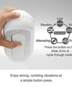 Male Masturbators & Strokers Tenga Flip Zero EV | Electronic Vibrating Realistic Male Masturbator White
