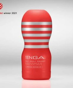 Male Masturbators & Strokers Tenga Original Disposable Vacuum Cup Red