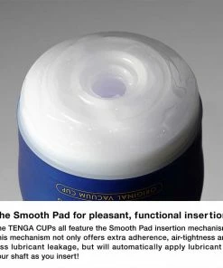 Tenga Premium Double Hole Male Masturbation Cup Blue Male Masturbators & Strokers