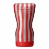 Male Masturbators & Strokers Tenga Standard Soft Disposable Tube Vacuum Red