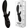 The Rabbit Company The Beaded Back Door Rabbit Prostate Massager & Anal Vibrator Black