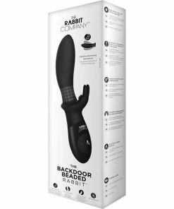 The Rabbit Company The Beaded Back Door Rabbit Prostate Massager & Anal Vibrator Black