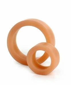 Cock Rings The C-Rings Platinum Premium Silicone Tan Cock Ring Set By Doc Johnson