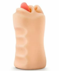 The Deep Throat Real Mouth Male Masturbator Sleeve By Healthy Vibes Male Masturbators & Strokers