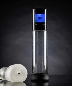 Lynk Pleasure Products The Excelsior Smart Automatic Penis Pump With Stroker Sleeve By Lynk Pleasure Penis Pumps