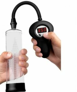 Lynk Pleasure Products The EZ Automatic Digital Penis Pump And Gauge By Lynk Pleasure