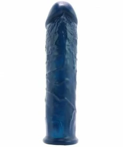NassToys The Great Extender 6 Inch Blue Silicone Penis Sleeve For Men