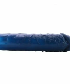 NassToys The Great Extender 6 Inch Blue Silicone Penis Sleeve For Men