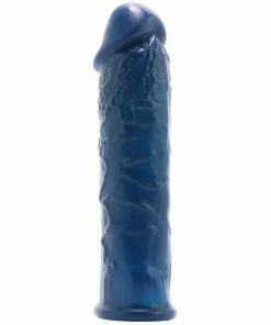 NassToys The Great Extender 6 Inch Blue Silicone Penis Sleeve For Men
