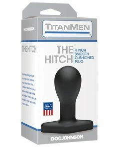 Anal Sex Toys The Hitch Anal Bulb 4 Inch Black Round Anal Bulb By TitanMen