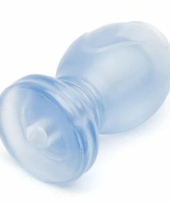 Anal Sex Toys The Hollow Tunnel Anal Plug 4.5 Inch Clear Hollow Butt Plug By TitanMen