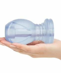 Anal Sex Toys The Hollow Tunnel Anal Plug 4.5 Inch Clear Hollow Butt Plug By TitanMen