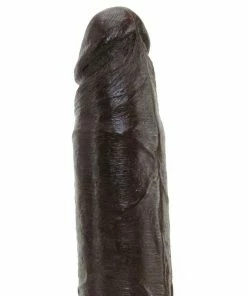 Sheaths & Sleeves The Perfect 8 Inch Realistic Black Hollow Strap On Sleeve For Men By Dr. Love