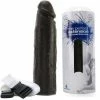 Sheaths & Sleeves The Perfect 8 Inch Realistic Black Hollow Strap On Sleeve For Men By Dr. Love