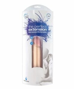 Dr. Love The Perfect Hollow Strap On Penis Extension 8 Inch Realistic Tan Cock Sheath