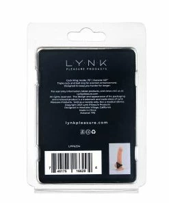 Lynk Pleasure Products The Trio Cock Ring & Ball Stretcher Black By Lynk Pleasure
