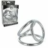 Master Series Cock Rings The Triple Cock Ring | Metal Three Ring Triad Cock And Ball Device For Men