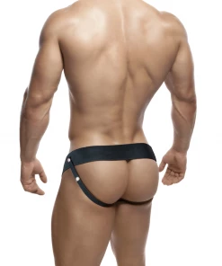 Blush Novelties Thick 7 Inch Realistic Black Hollow Strap On Penis Sleeve By Dr. Skin