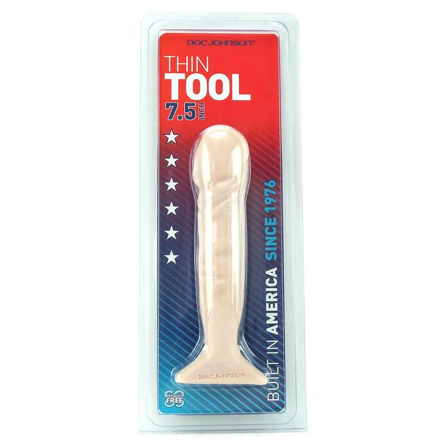 Anal Sex Toys Thin Tool 7.5 Inch White Anal Dildo By Doc Johnson 9 Anal Sex Toys Thin Tool 7.5 Inch White Anal Dildo By Doc Johnson