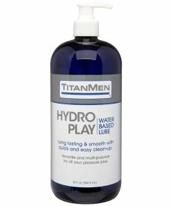 Water Based Lube TitanMen Hydro Play Water Based Glide Lubricant For Men