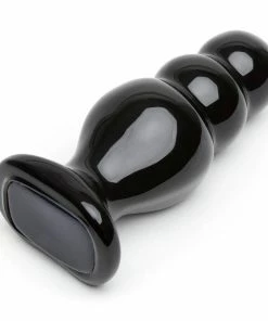 TitanMen Master Tool No. 4 Triple Bump Butt Plug For Men Black Anal Sex Toys