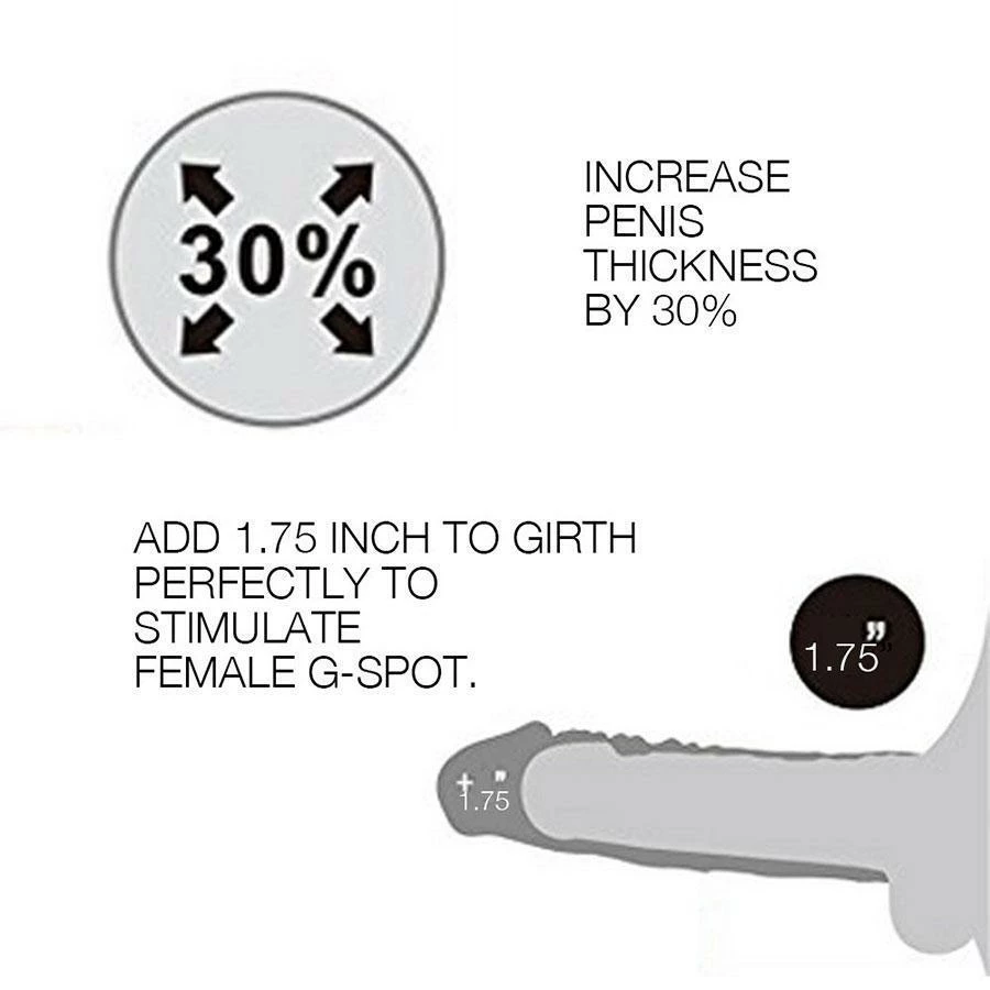 Topco Tommy Gunn Penis Extension Sleeve Tan CyberSkin Cock Sheath 8.5 Inch 9 Topco Tommy Gunn Penis Extension Sleeve Tan CyberSkin Cock Sheath 8.5 Inch