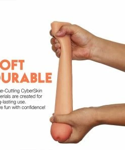 Topco Tommy Gunn Penis Extension Sleeve Tan CyberSkin Cock Sheath 8.5 Inch 15 Topco Tommy Gunn Penis Extension Sleeve Tan CyberSkin Cock Sheath 8.5 Inch