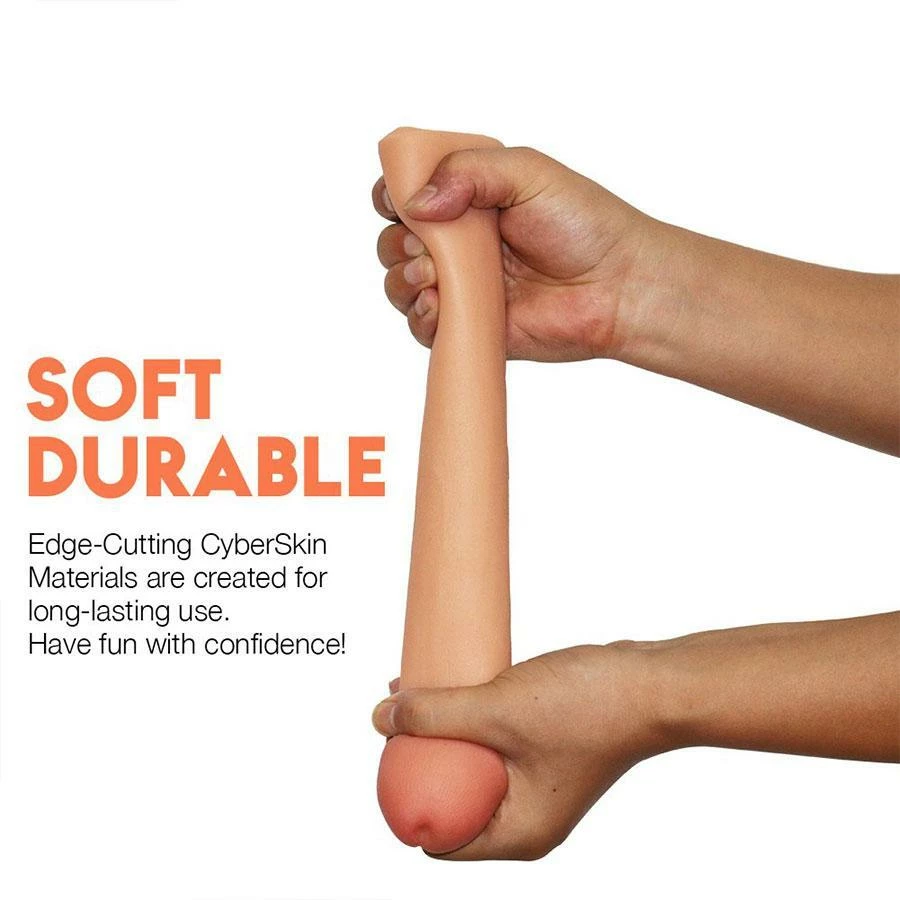 Topco Tommy Gunn Penis Extension Sleeve Tan CyberSkin Cock Sheath 8.5 Inch 6 Topco Tommy Gunn Penis Extension Sleeve Tan CyberSkin Cock Sheath 8.5 Inch