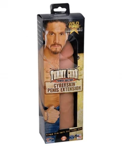 Topco Tommy Gunn Penis Extension Sleeve Tan CyberSkin Cock Sheath 8.5 Inch 20 Topco Tommy Gunn Penis Extension Sleeve Tan CyberSkin Cock Sheath 8.5 Inch