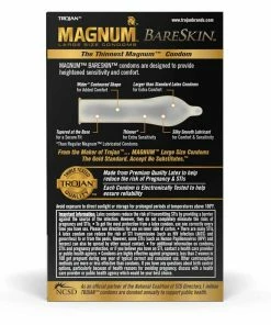 Trojan Magnum BareSkin Ultra Thin Latex Condoms 10 Pack